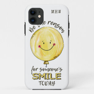Etui iPhone Case-Mate Cas de monogramme personnalisé "Be The Reason"