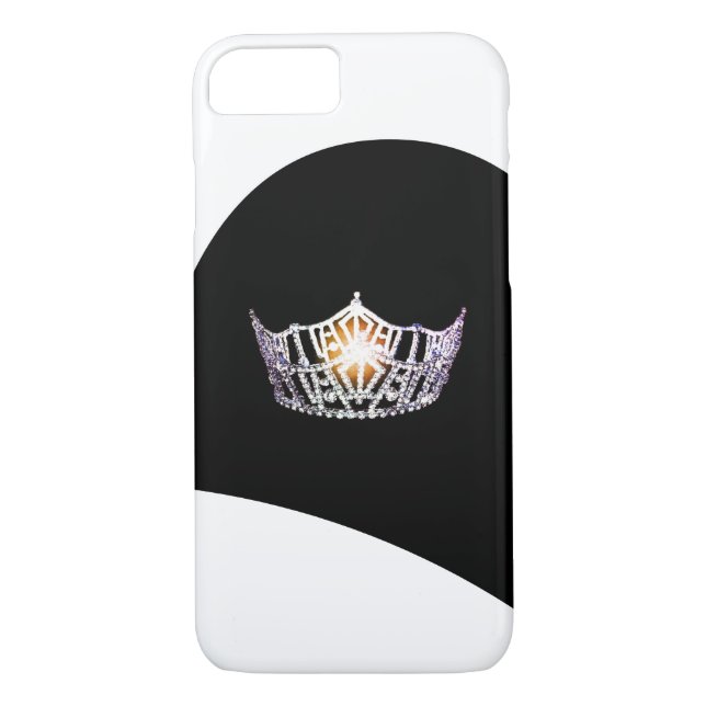 Coques Case-Mate iPhone Cas de téléphone d'argent Miss America (Dos)