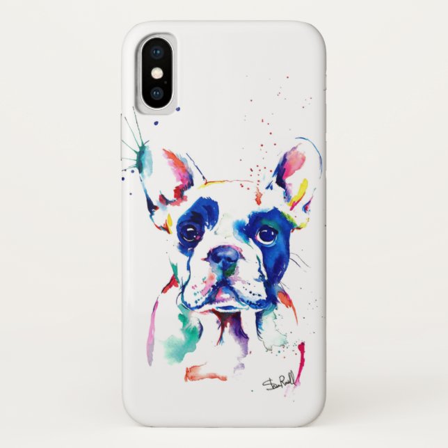 Coques Case-Mate iPhone Cas de téléphone de bouledogue français (Dos)