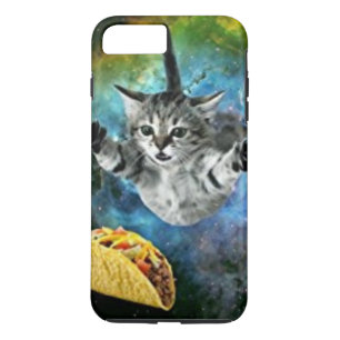 Coque iPhone 8 Plus/7 Plus Cas de téléphone de chat de taco