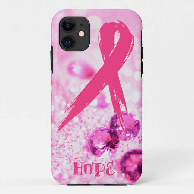 Coques Case-Mate iPhone Cas de téléphone de conscience de cancer du sein (Dos)