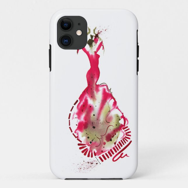 Coques Case-Mate iPhone Cas de téléphone de danseur de flamenco (Dos)