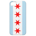 cas de téléphone de drapeau de Chicago de l'iPhone