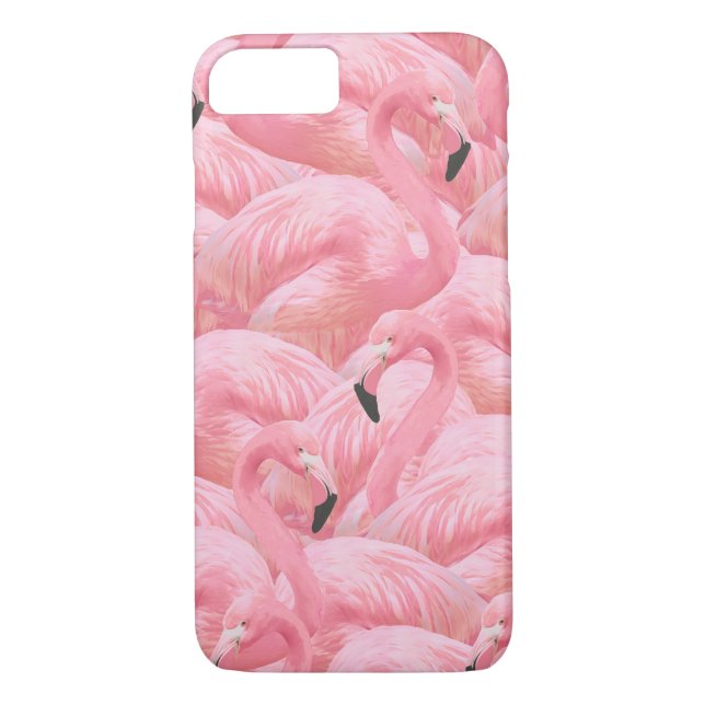 Coques Case-Mate iPhone Cas de téléphone de fièvre de Flamant rose (Dos)