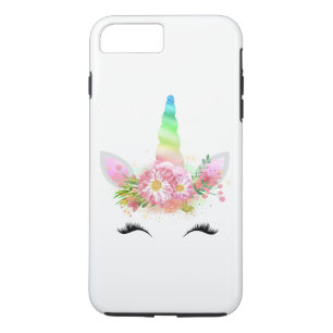 Coques Pour iPhone Cas de téléphone de licorne d'arc-en-ciel