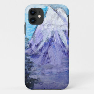 Coques Pour iPhone Cas de téléphone de majesté de montagne pourpre