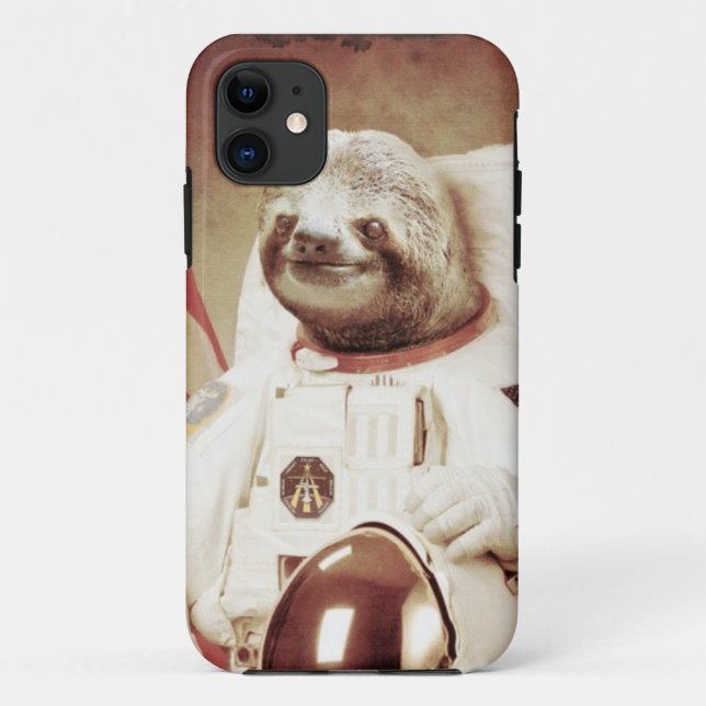 Coques Case-Mate iPhone Cas de téléphone de paresse d'astronaute (Dos)