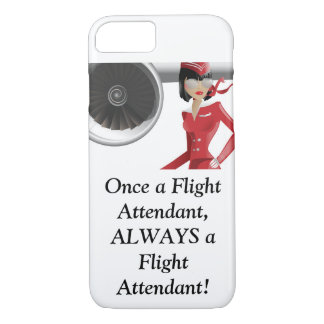 Coque iPhone 7 cas de téléphone de steward (hôtesse de l'air)