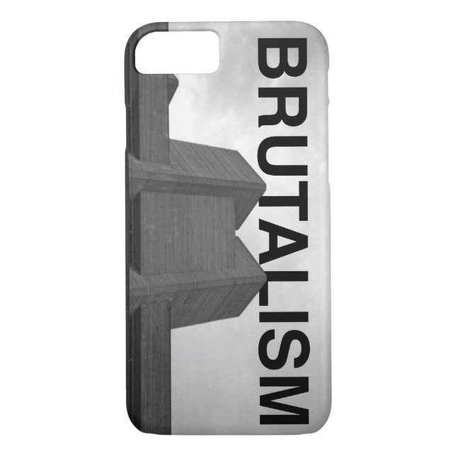 Coques Case-Mate iPhone Cas de téléphone de théâtre de Brutalism (Dos)