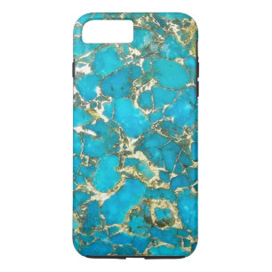Coques Pour iPhone "Cas de téléphone de turquoise "