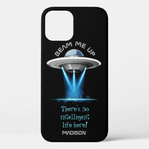 Case-Mate iPhone Case Cas de téléphone de vaisseau spatial UFO Nom et te