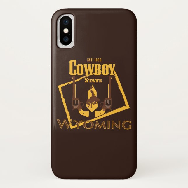 Coques Case-Mate iPhone Cas de téléphone du Wyoming (Dos)