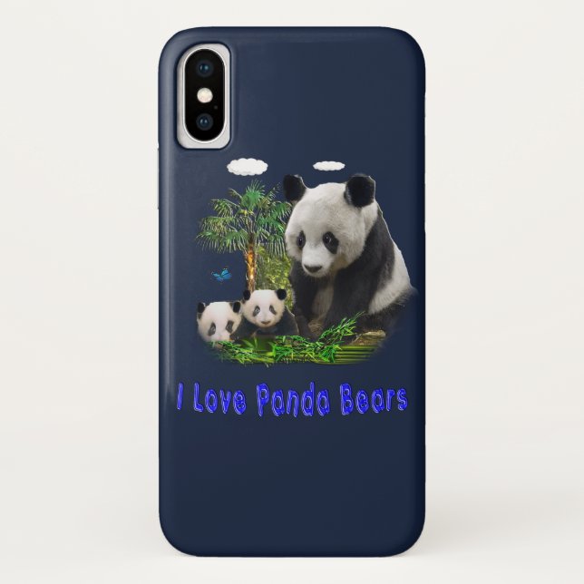 Coques Case-Mate iPhone Cas de téléphone I Panda Bear (Dos)