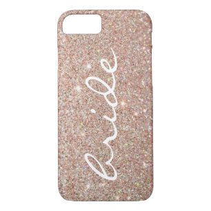 Coques Pour iPhone Cas de téléphone - jeune mariée ouvrière d'or rose