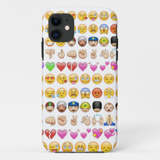 Coque iPhone 11 Cas d'Emoji pour l'iPhone 5/5s
