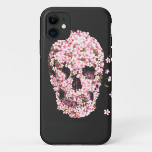 Case-Mate iPhone Case Cas d'Iphone 5/5S de crâne de fleur