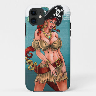Coque Case-Mate Pour iPhone Cas d'Iphone 5 de fille de pirate