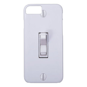 Coque iPhone 8/7 Cas drôle de l'iPhone 7 d'interrupteur de lampe