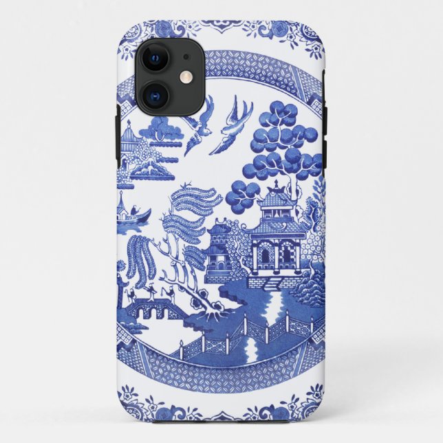 Coques Case-Mate iPhone Cas du motif iPhone5 de saule (Dos)