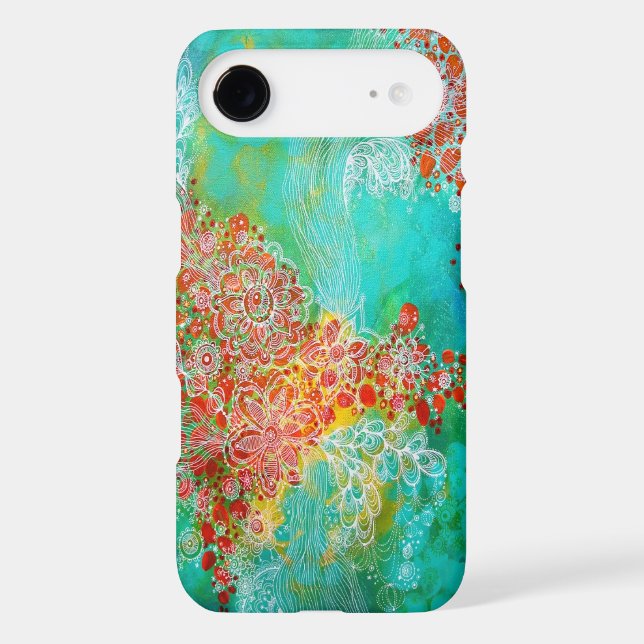 Coques Case-Mate iPhone Cas DUR de l'iphone 5 faits sur commande - (Verso)