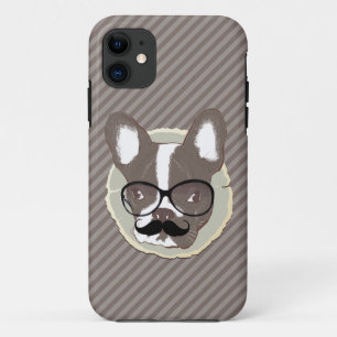 Coques Pour iPhone Cas élégant de l'iPhone 5 de bouledogue françai