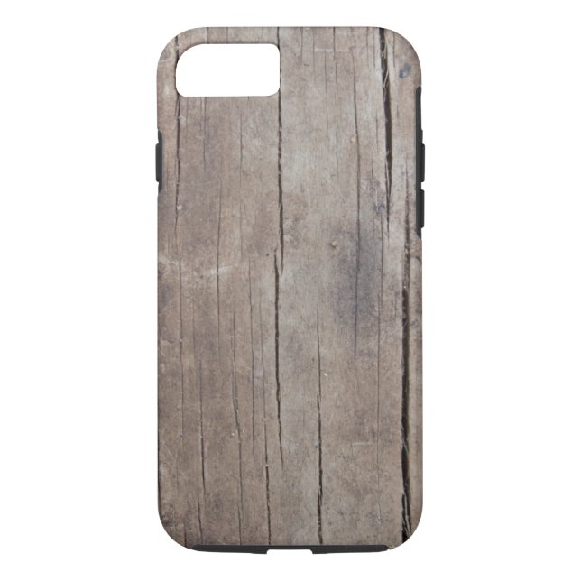 Coques Case-Mate iPhone Cas en bois criqué (Dos)