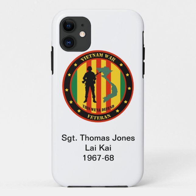 Coques Case-Mate iPhone Cas fait sur commande militaire d'IPhone 5 de (Dos)