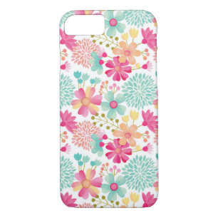 Coque Case-Mate Pour iPhone Cas floral peint de l'iPhone 7 de motif