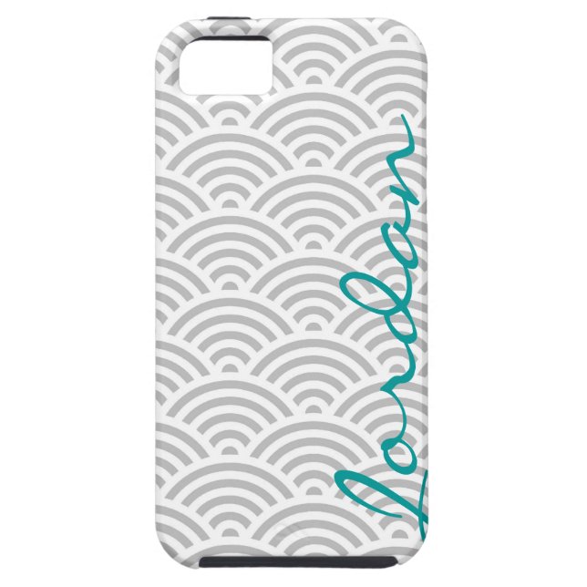 Coques Case-Mate iPhone Cas géométrique de l'iPhone 5 de courbe (Dos)