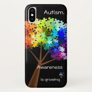 Coques Pour iPhone Cas intelligent de téléphone d'arbre de puzzle de