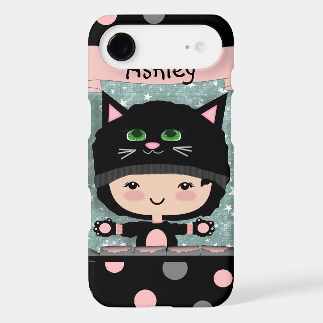 Coques Case-Mate iPhone Cas mignon de chat (Verso)