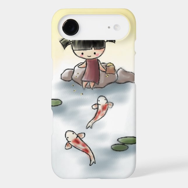 Coques Case-Mate iPhone Cas mignon de l'iPhone 7 de Koi (Verso)
