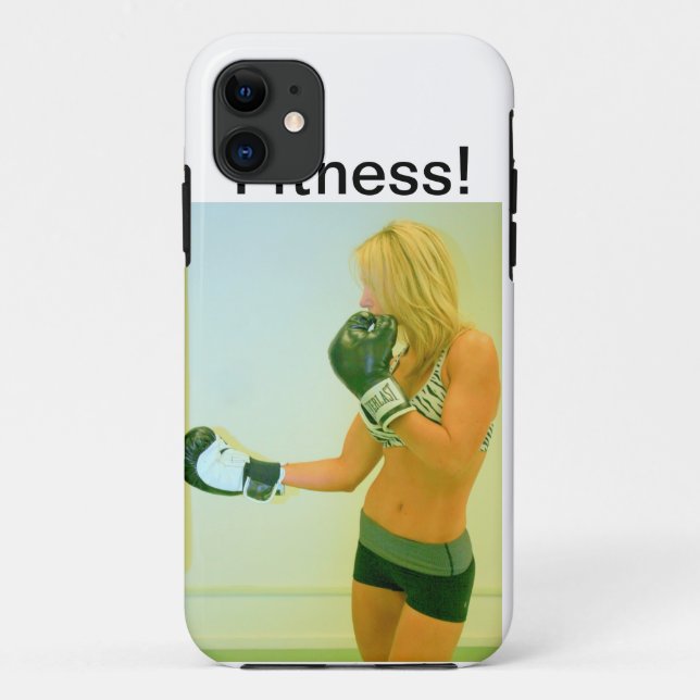 Coques Case-Mate iPhone Cas modèle de boxe de forme physique (Dos)