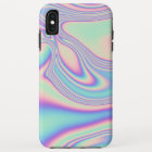 Cas olographe de l'iPhone X d'irisation de mer