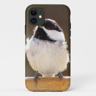 Coque Case-Mate Pour iPhone Cas pelucheux de l'iPhone 5 de chickadee