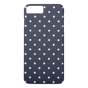 Coque iPhone 8 Plus/7 Plus Cas plus de l'iPhone 7 bleus classiques de point