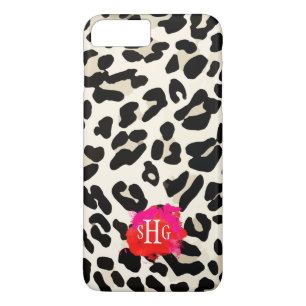 Coques Pour iPhone Cas plus de l'iPhone 7 de monogramme d'empreinte