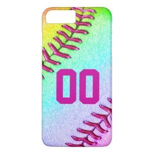 Coques Pour iPhone Cas plus de l'iPhone 7 du base-ball avec le nombre