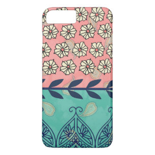 Etui iPhone Case-Mate Cas plus de l'iPhone 7 Girly de Boho Paisley de