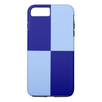 Cas plus de l'iPhone 8 légers et bleu-foncé de