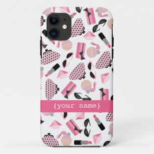 Coque iPhone 11 Cas rose de l'iPhone 5 d'accessoires