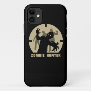 Coques Pour iPhone cas téléphonique de chasseur zombie