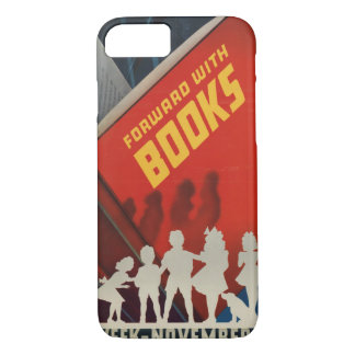 Coque iPhone 8/7 Cas téléphonique de la semaine du livre pour enfan