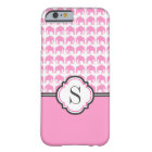 Cas téléphonique Motif Monogramme Pink Elephant