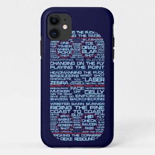 Coque Case-Mate Pour iPhone Cas typographique de l'iphone 5 de piste de hockey