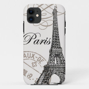 Coques Pour iPhone Cas vintage de l'iphone 5 de Paris…
