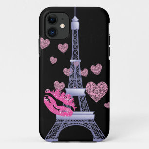Etui iPhone Case-Mate cas vintage de l'iphone 5 de Tour Eiffel d'amour