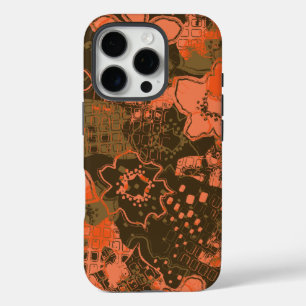 Coques iPhone 16 Pro Cas vintage floral de l'iPhone 5 de Casemate de Da