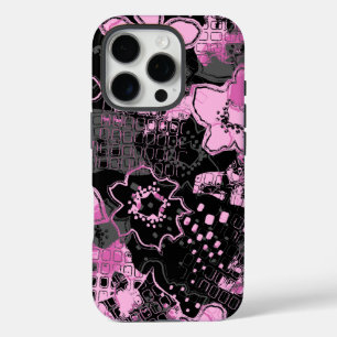 iPhone 16 Pro Case Cas vintage floral de l'iPhone 5 de Casemate de Da