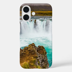 Coque Pour iPhone 16 Cascade de Godafoss, Islande